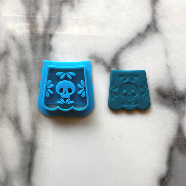 116 - Skull Papel Picado