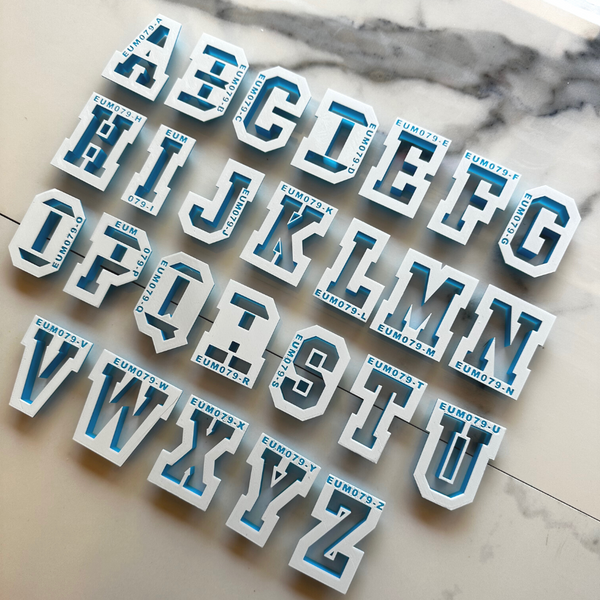079 - College Block Alphabet Cutters