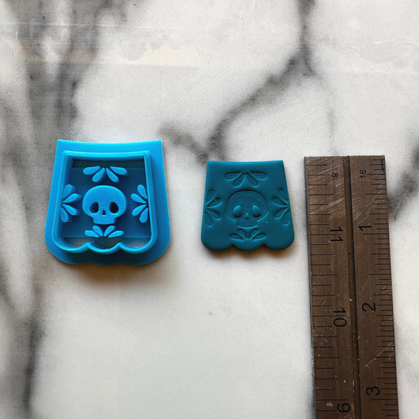 116 - Skull Papel Picado