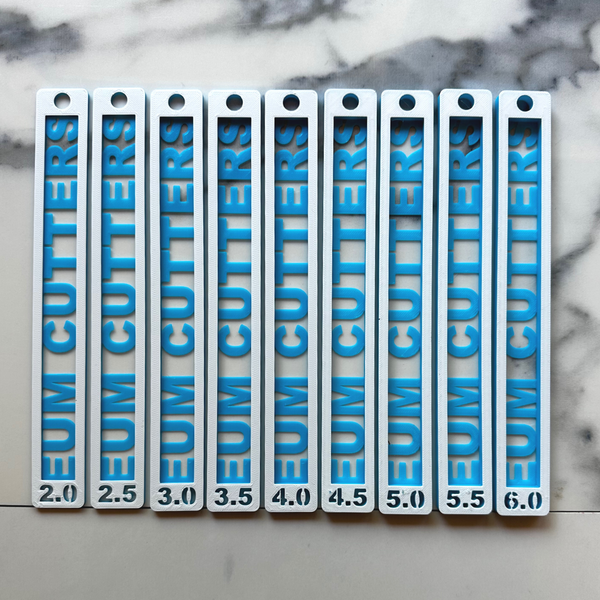 Depth Rolling Guides for Polymer Clay
