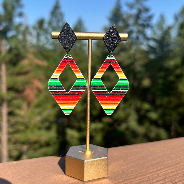 Sarape Diamond Dangle