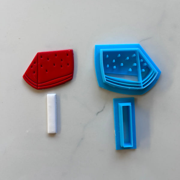 147 - Watermelon Lollipop Set