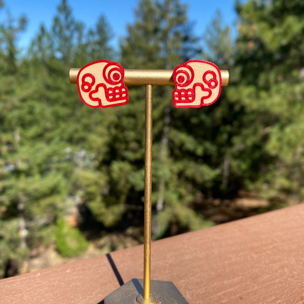 Calavera Studs