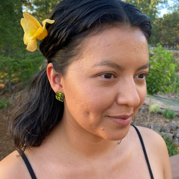 Calavera Studs