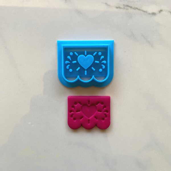 059 - Heart Papel Picado