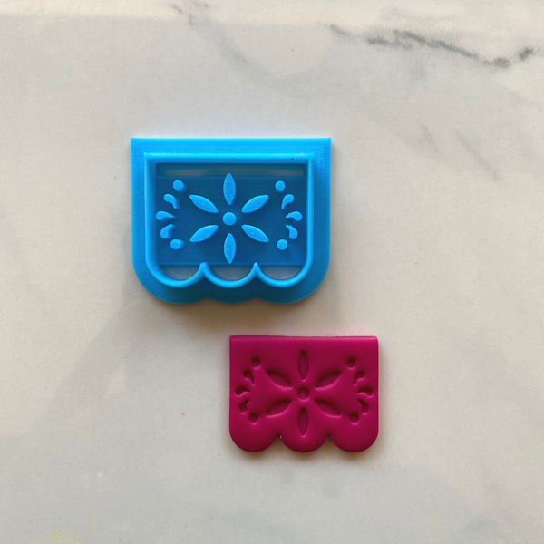 056 - Flower Papel Picado