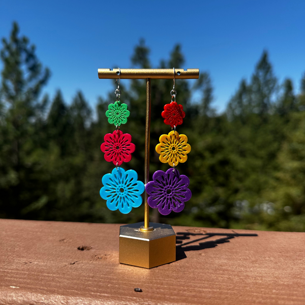 Flor Dangles (Earring Hook)