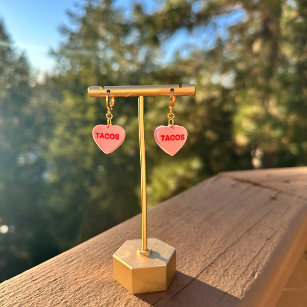 Candy Heart Earrings (Multiple Options)