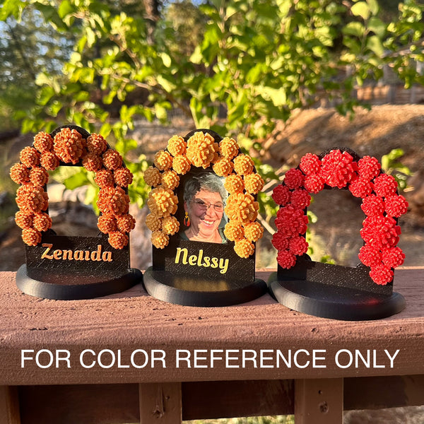 Simple Cempasúchil Photo Frame