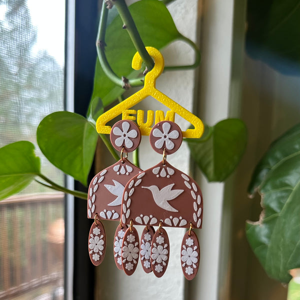 Talavera Colibrí Dangle