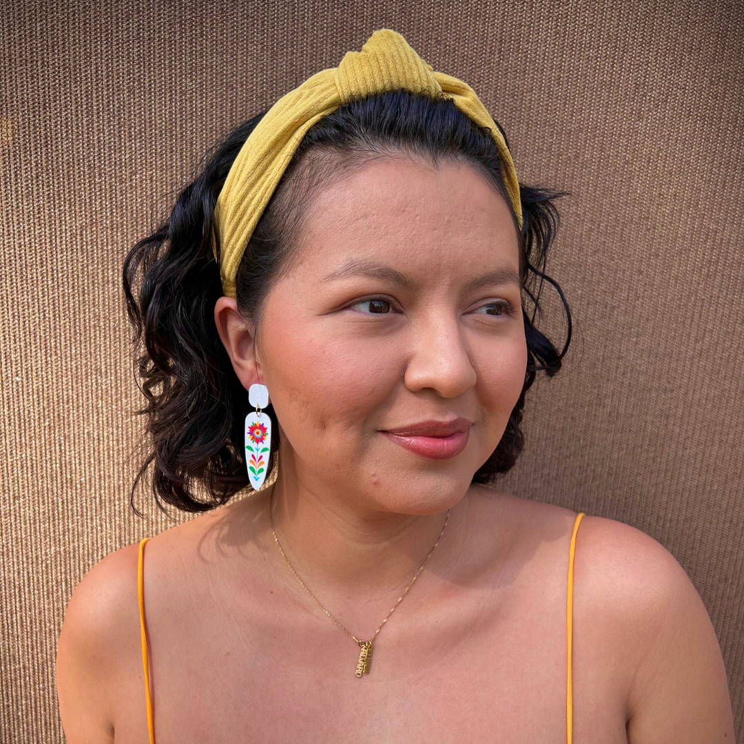 Otomi Sunflower Dangle – Eres Una Maravilla