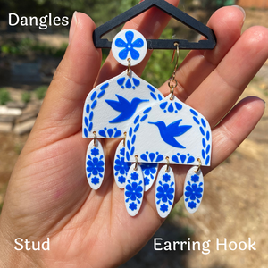 Talavera Colibrí Dangle