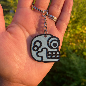 Calavera Keychain