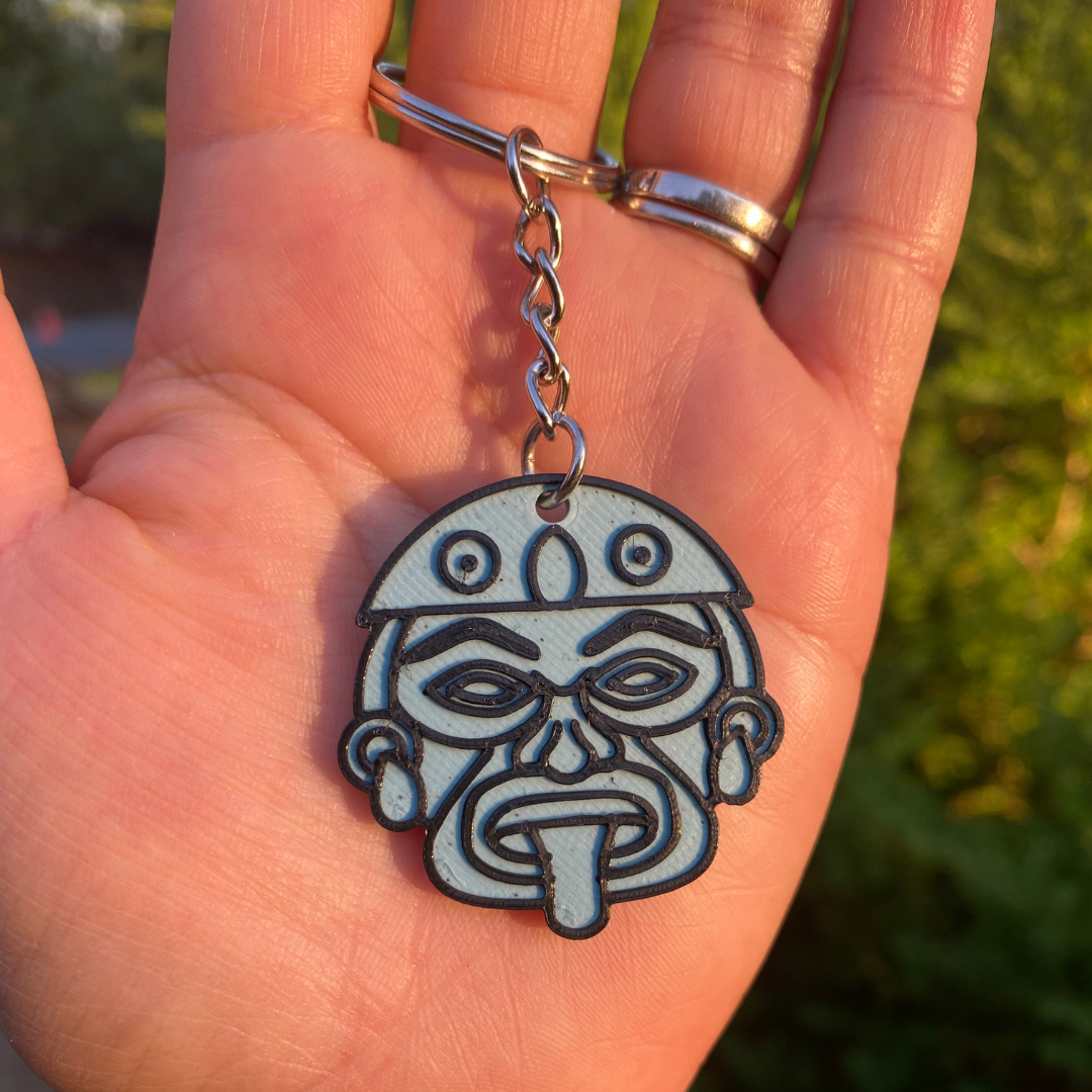 Tonatiuh Keychain